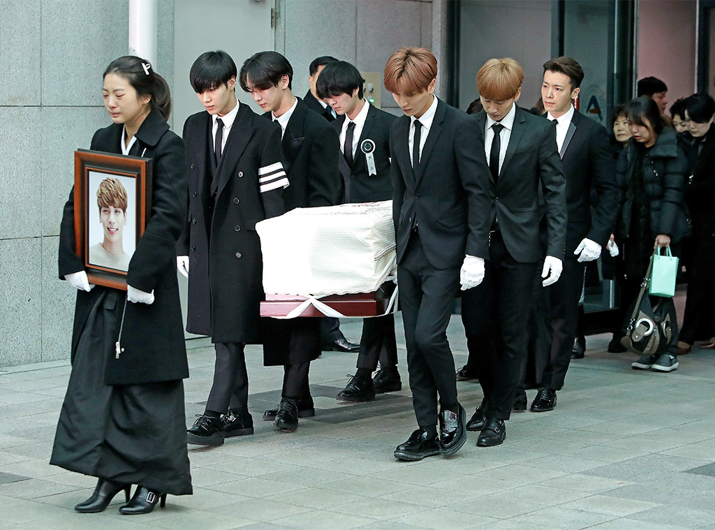 Kim Jong-hyun, Jonghyun, SHINee, Funeral Kim Jong-hyun, Jonghyun, SHINee, Funeral
